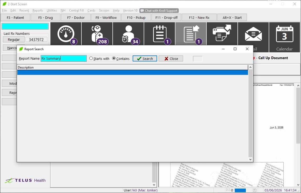 Screenshot for Step 1