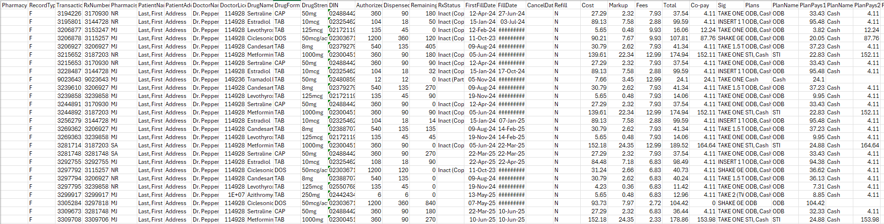 5. Verify CSV File Format